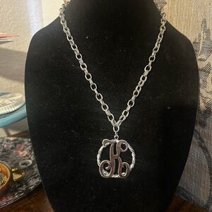 Vintage 1970’s “K” Monogram Necklace